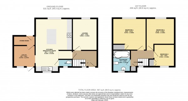 Floorplan for Gainsborough