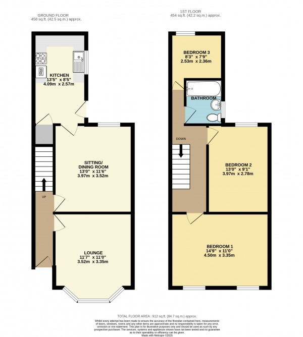 Floorplan for Gainsborough