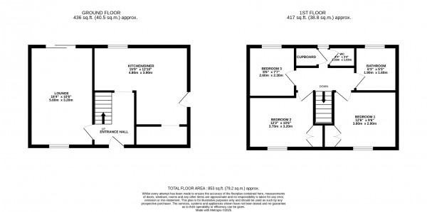 Floorplan for Gainsborough, North Lincolnshire