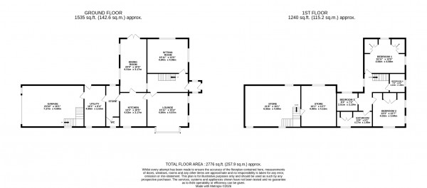 Floorplan for Westwoodside