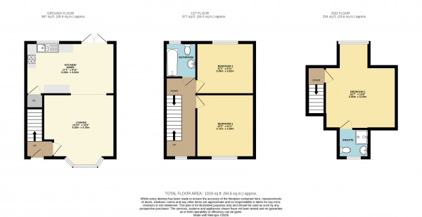 Floorplan for Gainsborough, Lincolnshire