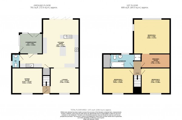 Floorplan for Walkeringham, Doncaster, South Yorkshire