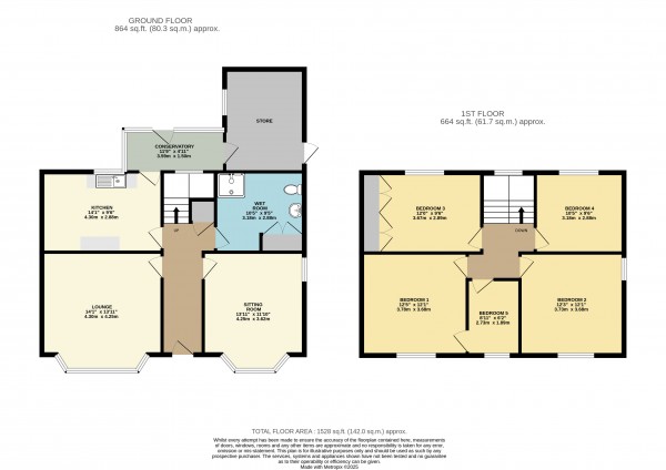 Floorplan for Misterton