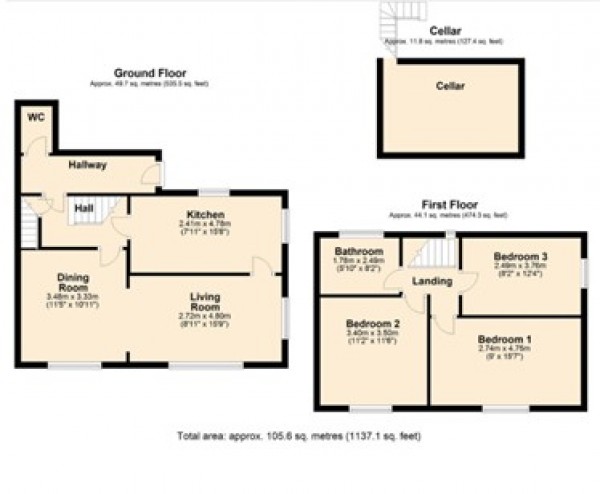 Floorplan for West Stockwith, Doncaster
