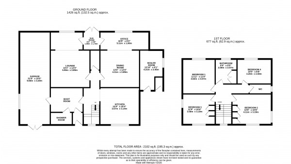 Floorplan for Goxhill, Barrow-Upon-Humber, North Lincolnshire