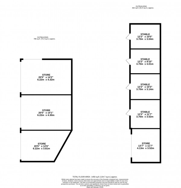 Floorplan for Goxhill, Barrow-Upon-Humber, North Lincolnshire