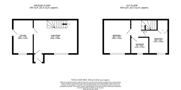 Floorplan for Kexby, Gainsborough