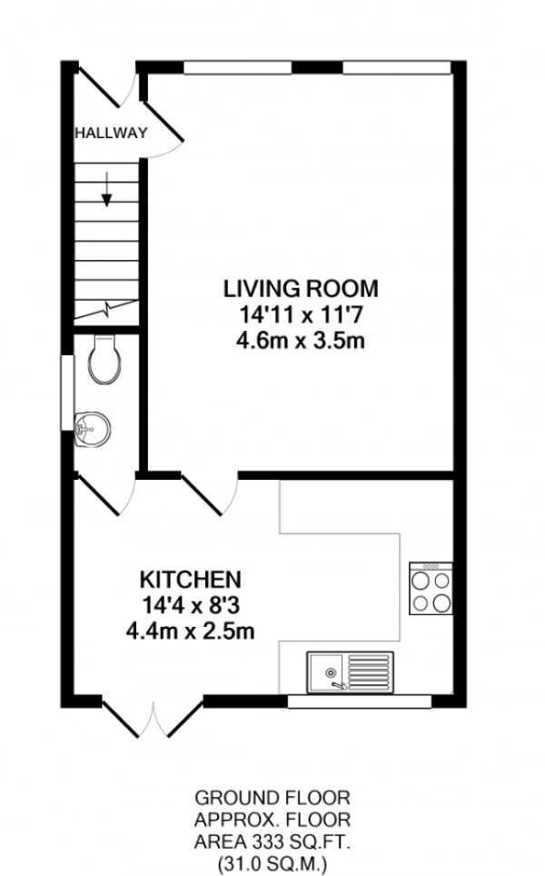 Floorplan for Stallingborough, North East Lincolnshire