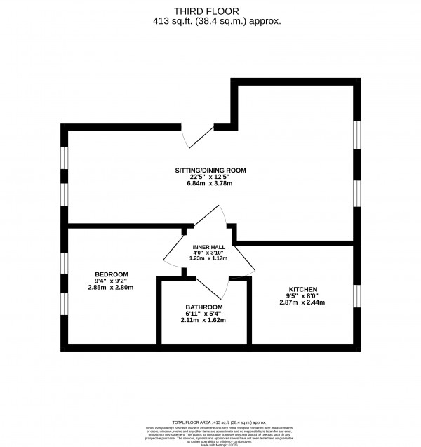 Floorplan for Grimsby, North East Lincolnshire