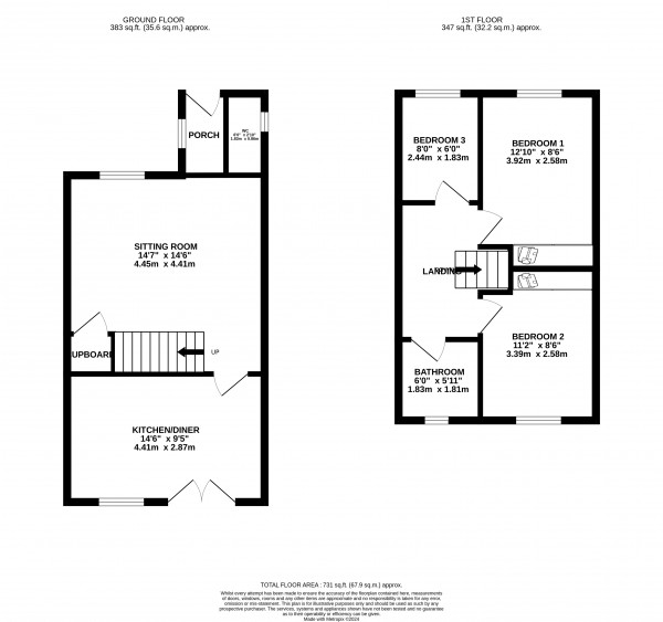 Floorplan for Grimsby, N E Lincolnshire