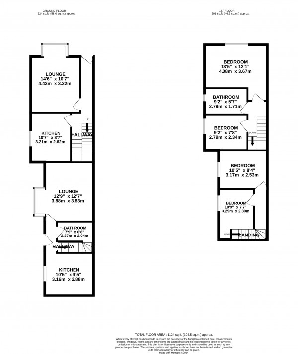 Floorplan for Cleethorpes