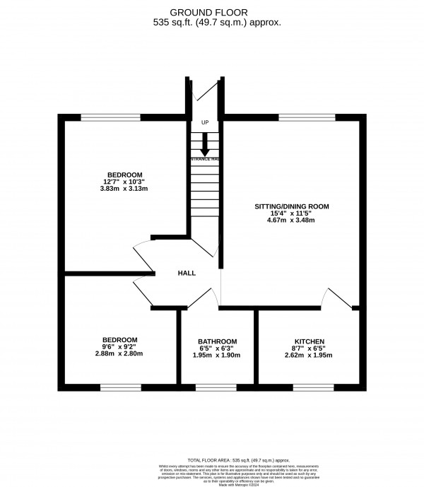 Floorplan for Grimsby, North E Lincolnshire