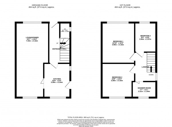 Floorplan for Grimsby, N.E Lincolnshire