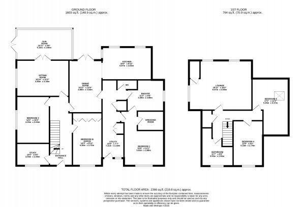 Floorplan for Healing, Grimsby
