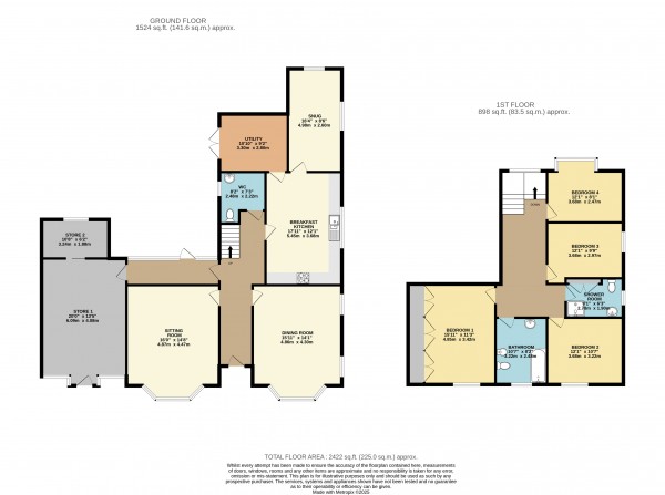 Floorplan for Grimsby, N E Lincs