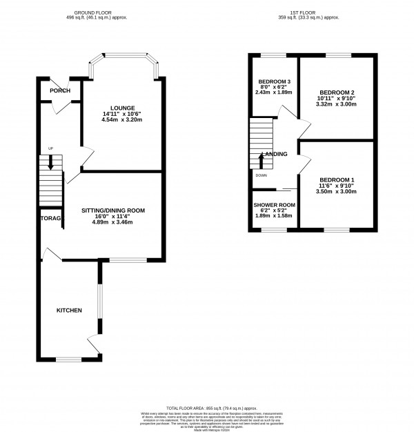 Floorplan for Grimsby