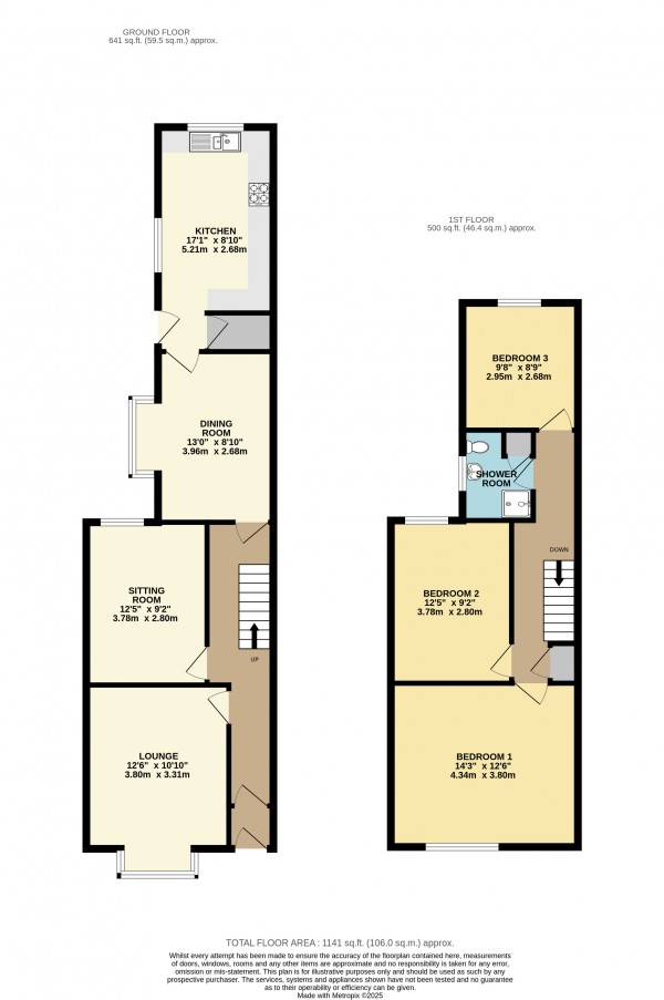Floorplan for Grimsby, N.E.Lincolnshire
