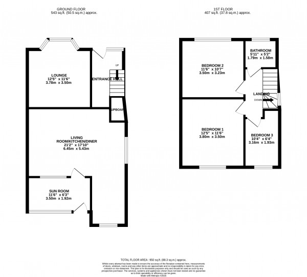 Floorplan for Grimsby, North East Lincs