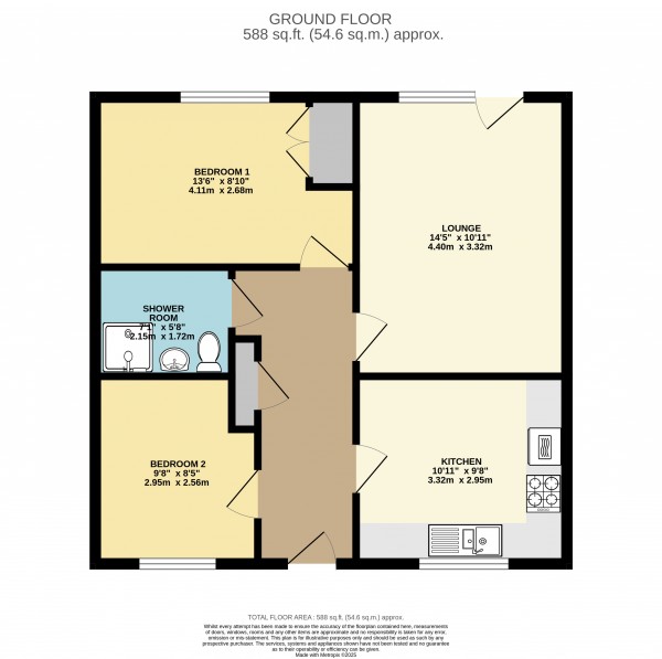 Floorplan for Humberston, N E Lincs