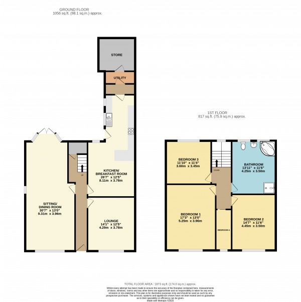 Floorplan for Grimsby