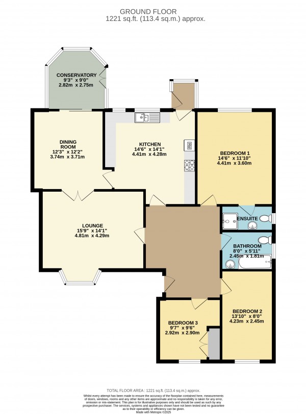 Floorplan for Hoton-Le-Clay, Grimsby
