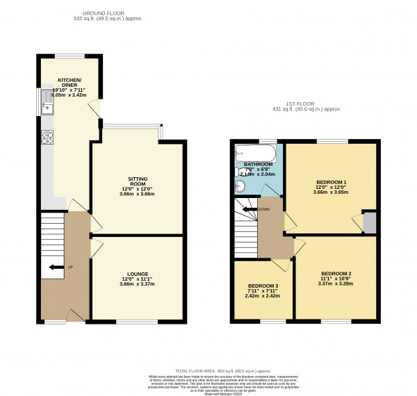 Floorplan for Grimsby