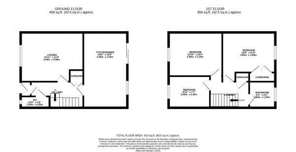 Floorplan for Grimsby, N.E Lincolnshire