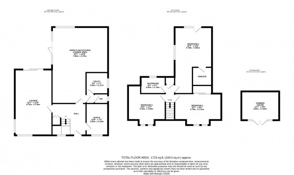Floorplan for Hatcliffe, Lincolnshire