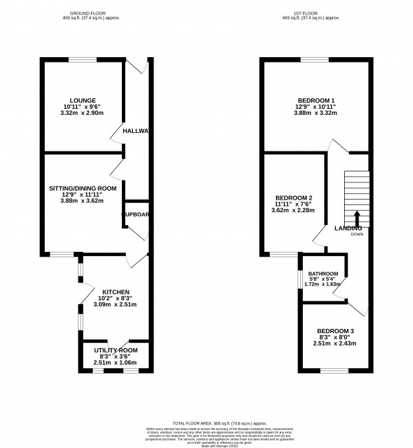 Floorplan for Grimsby