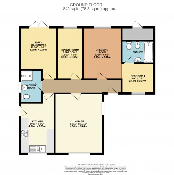 Floorplan for Caistor, Market Rasen