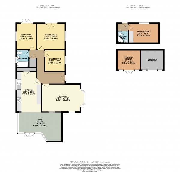Floorplan for Holton-Le-Clay, Grimsby