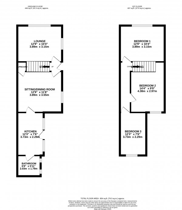 Floorplan for Grimsby, N.E.Lincolnshire