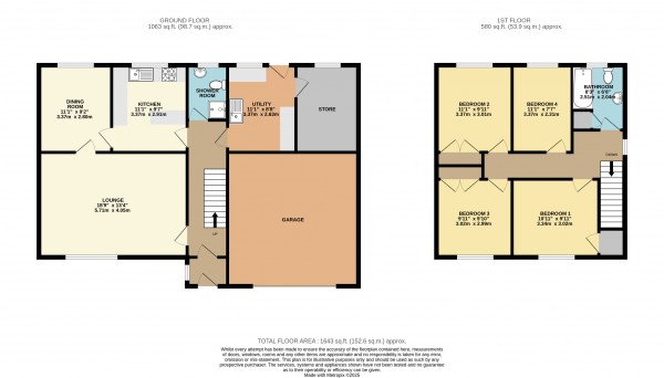 Floorplan for Augusta Park, Grimsby, N.E.Lincolnshire