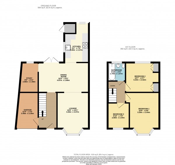 Floorplan for Grimsby, North East Lincolnshire