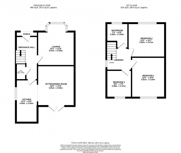 Floorplan for Grimsby