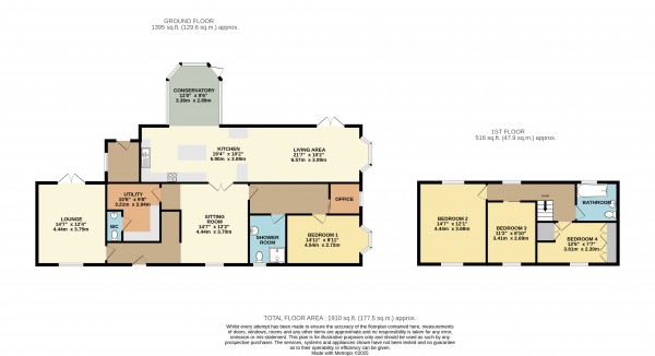 Floorplan for Keelby, N E Lincolnshire