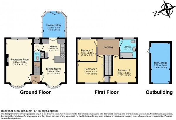Floorplan for Grimsby, North East Lincs