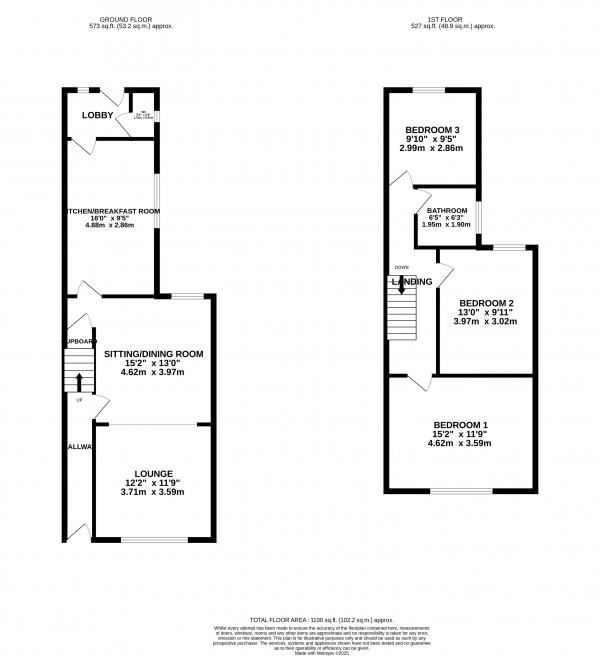 Floorplan for Grimsby