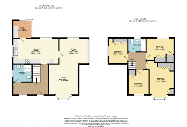 Floorplan for Waltham, Grimsby