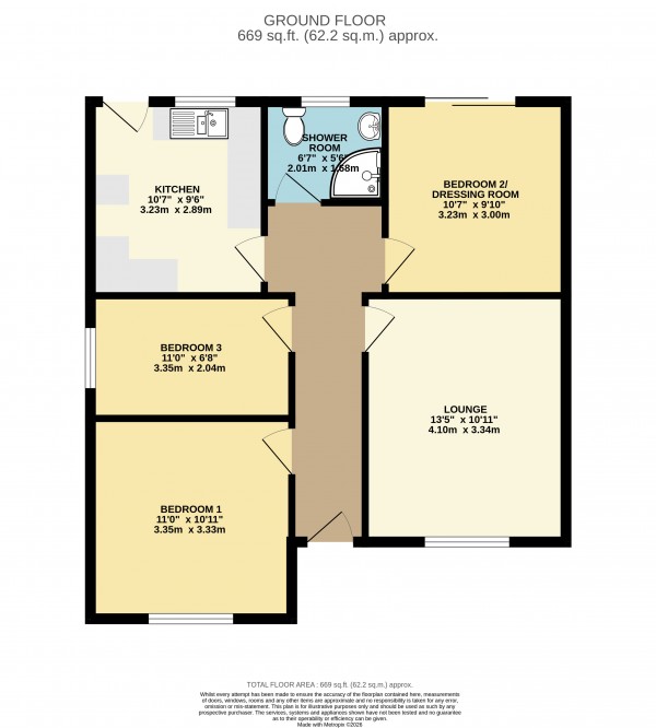 Floorplan for New Waltham, Grimsby