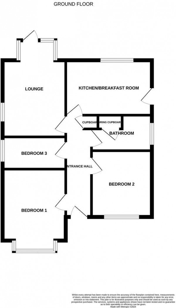 Floorplan for Keelby, Grimsby, N.E.Lincolnshire