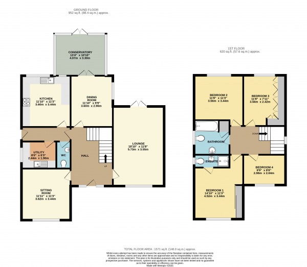 Floorplan for Cleethorpes, N.E.Lincolnshire