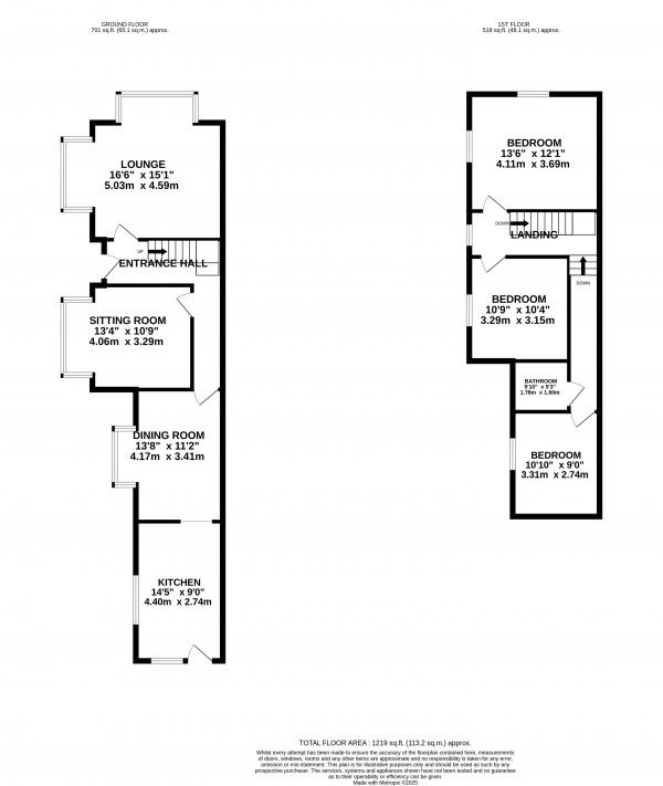 Floorplan for Cleethorpes