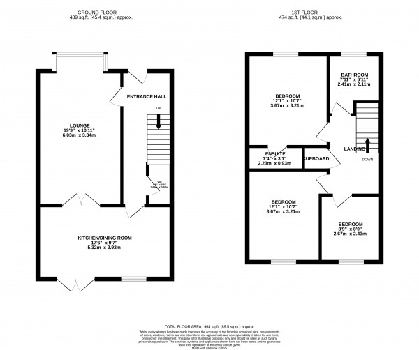 Floorplan for Holton-Le-Clay