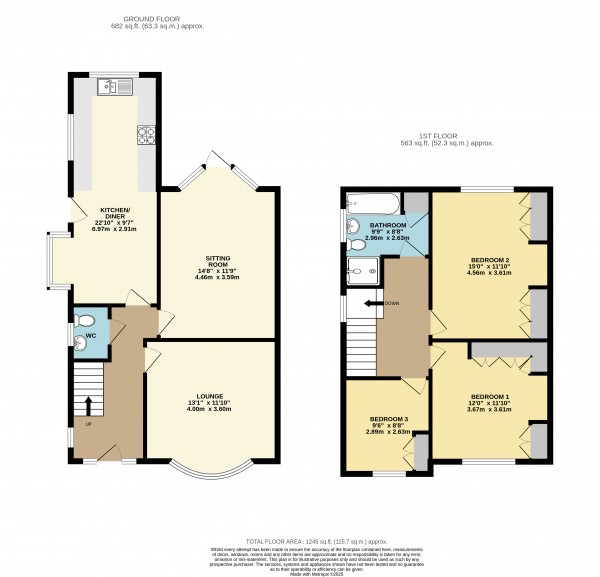 Floorplan for Grimsby, N.E.Lincolnshire