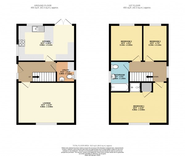 Floorplan for Wybers Wood, Grimsby