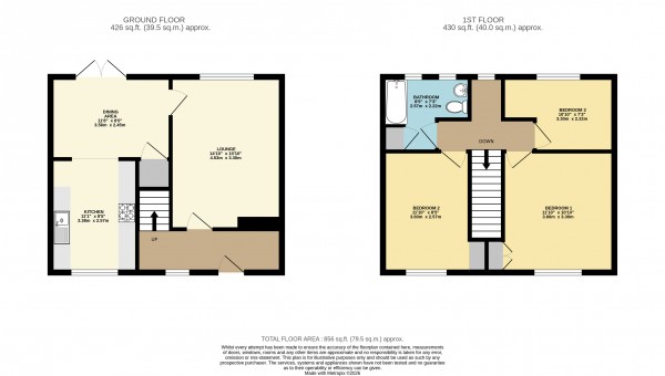 Floorplan for Grimsby, NE Lincolnshire