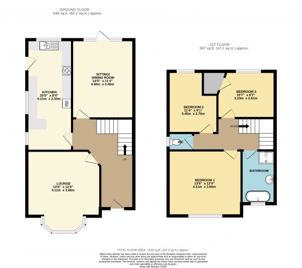 Floorplan for Grimsby