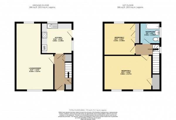 Floorplan for Grimsby, N.E.Lincolnshire