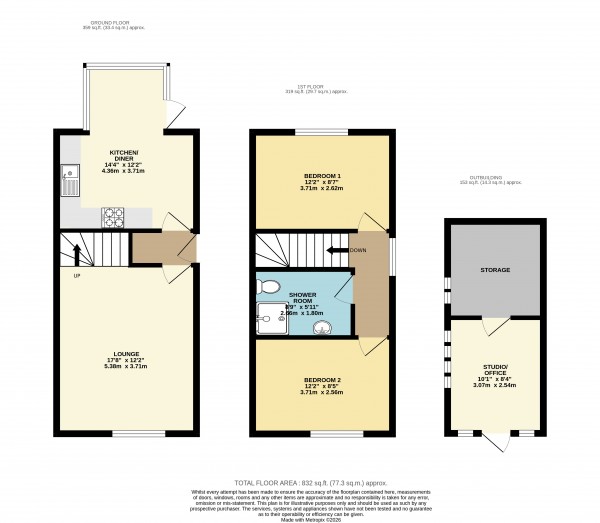 Floorplan for Immingham, N.E.Lincolnshire
